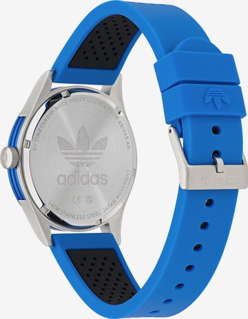 ADIDAS ORIGINALS Analoog horloge 'CODE THREE' in Zilver