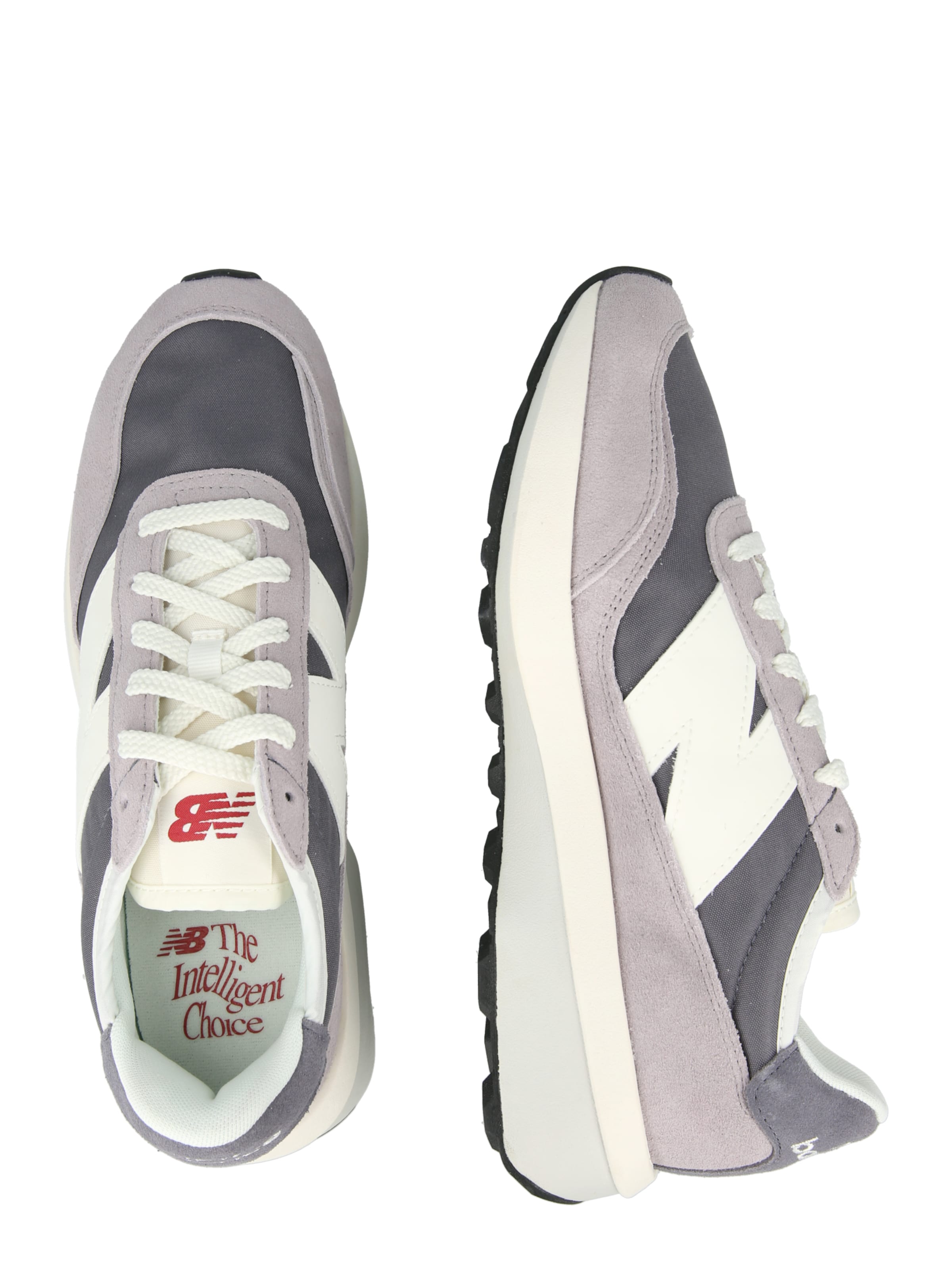 Sneaker bassa '370' di new balance in beige