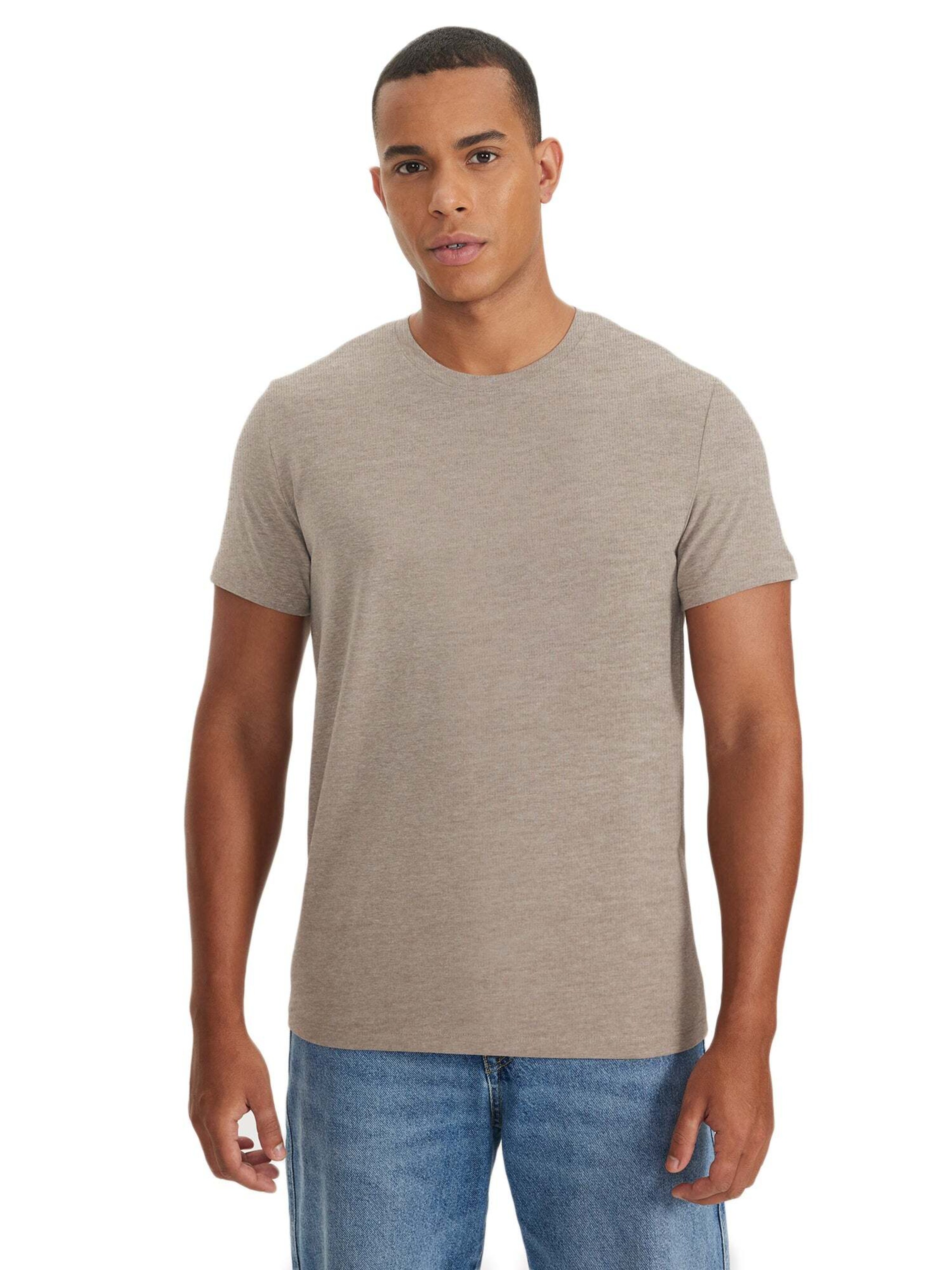 T-Shirt 'MERLIN' WESTMARK LONDON en marron : devant