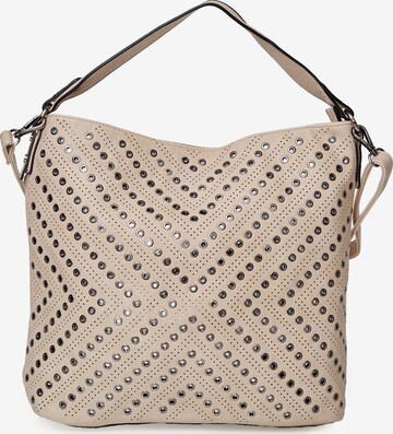 HARPA Shopper in Beige: front