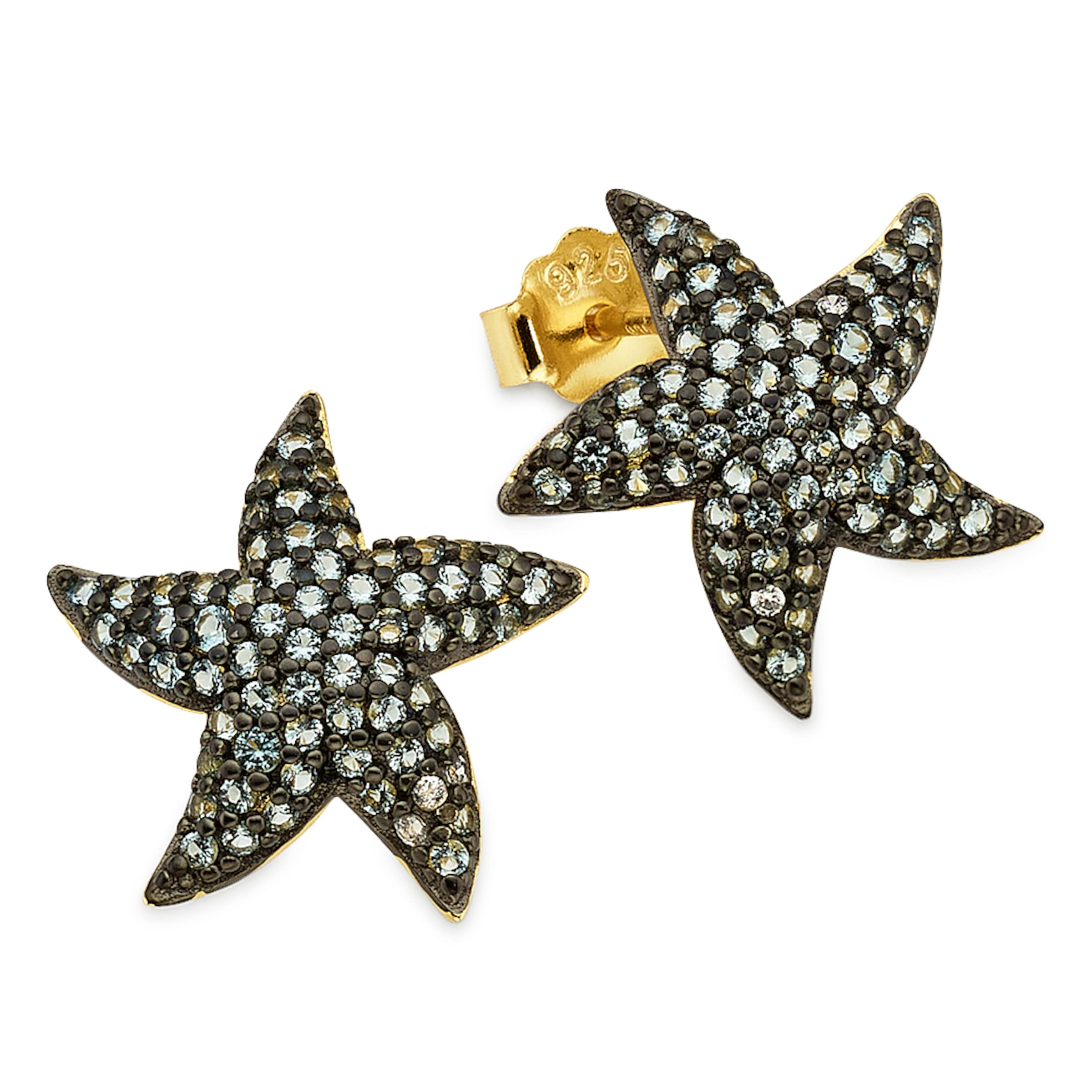 FIRETTI Earrings in Black: front