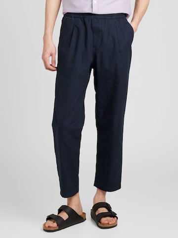 FARAH Regular Broek 'HAWTIN' in Blauw: voorkant