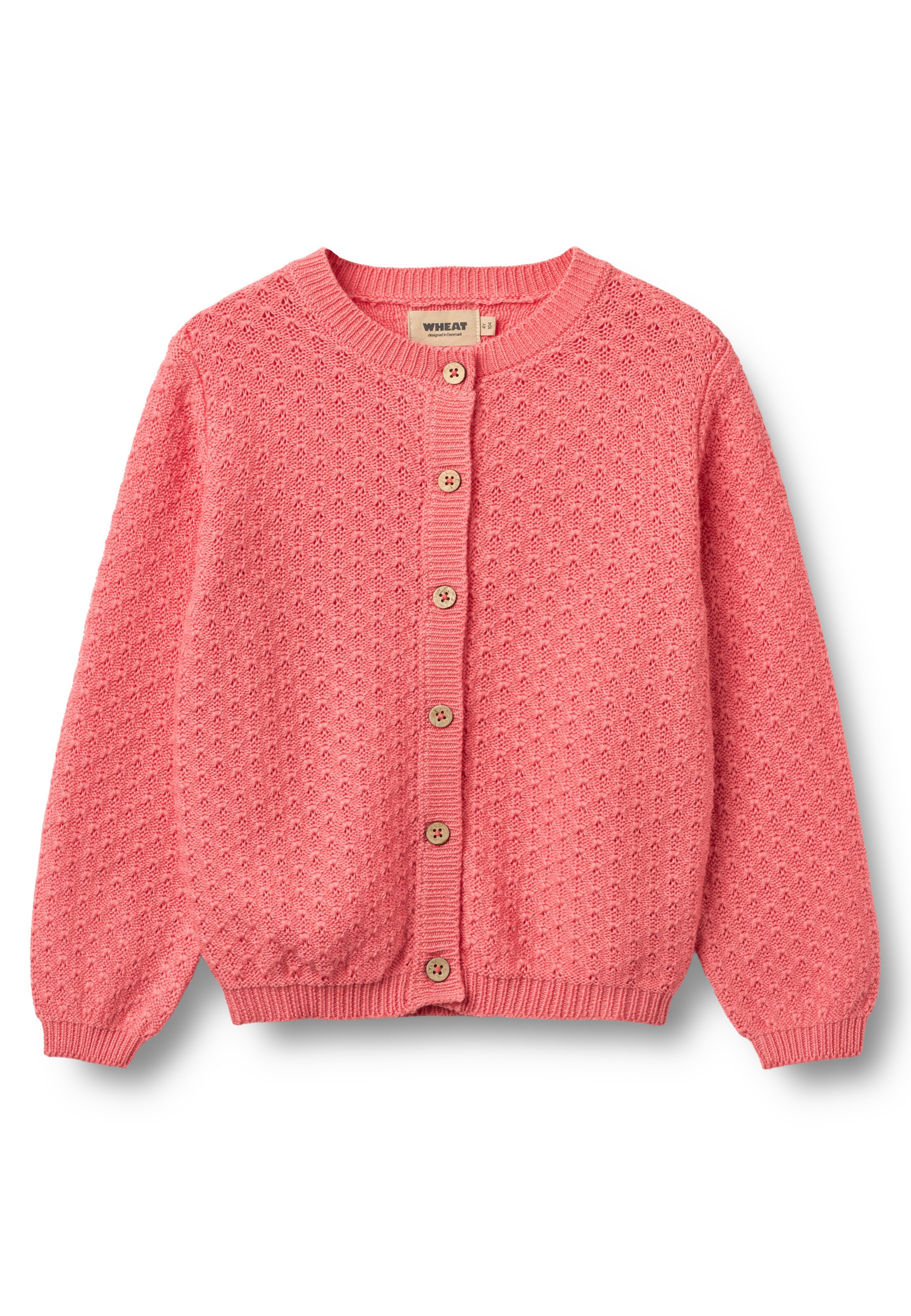 WHEAT Strickjacke 'Magnella' in Orange: Vorderseite