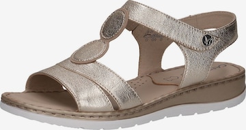 CAPRICE Sandals in Gold: front