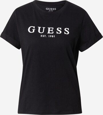 GUESS Shirt in Zwart: voorkant