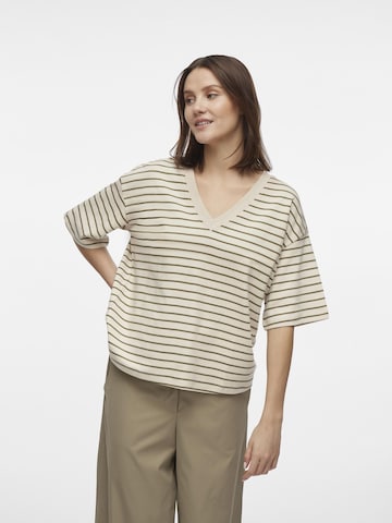 VILA - Camiseta en beige