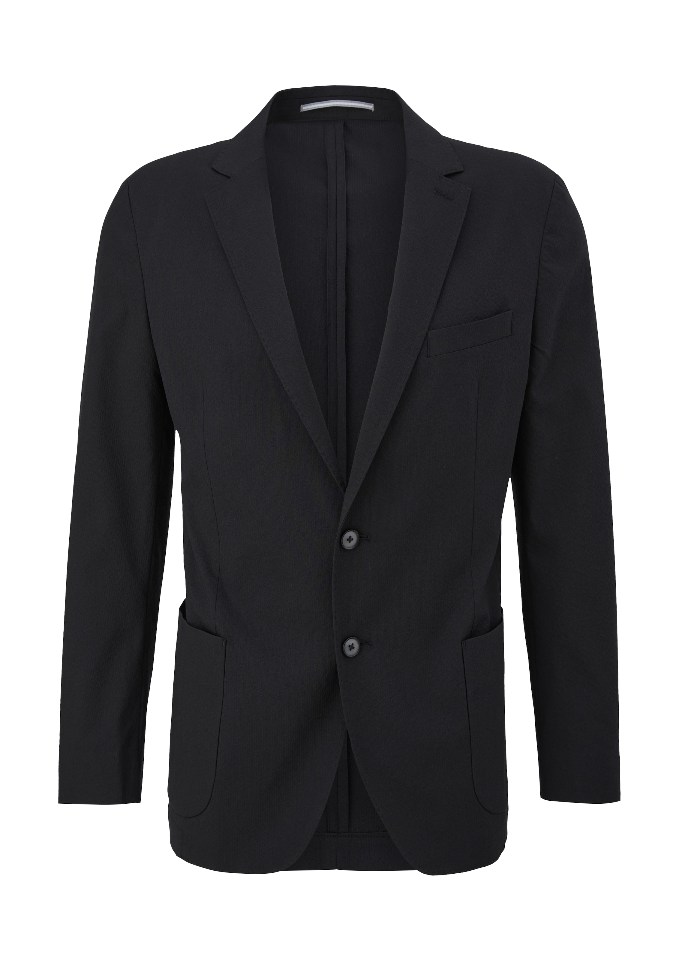 s.Oliver Slim fit Colbert in Zwart: voorkant