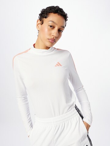 ADIDAS GOLF Performance shirt in White: front