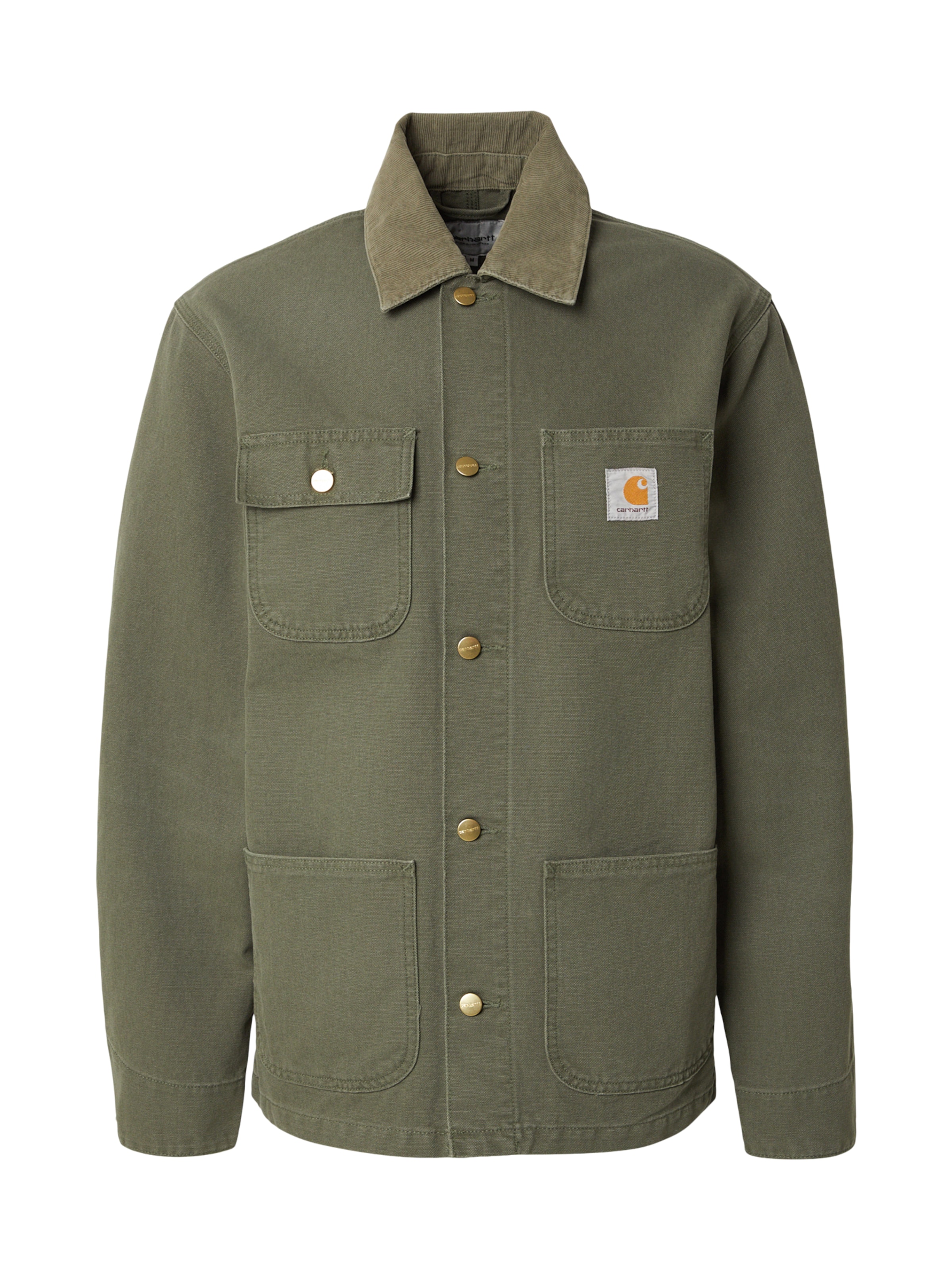 Carhartt WIP Kurtka przejściowa 'Michigan' w kolorze szary: przód