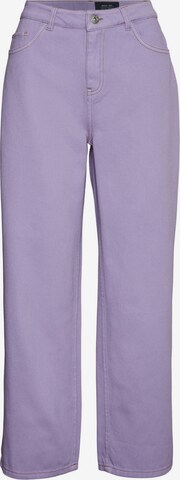 Noisy may Loose fit Jeans 'Amanda' in Purple: front