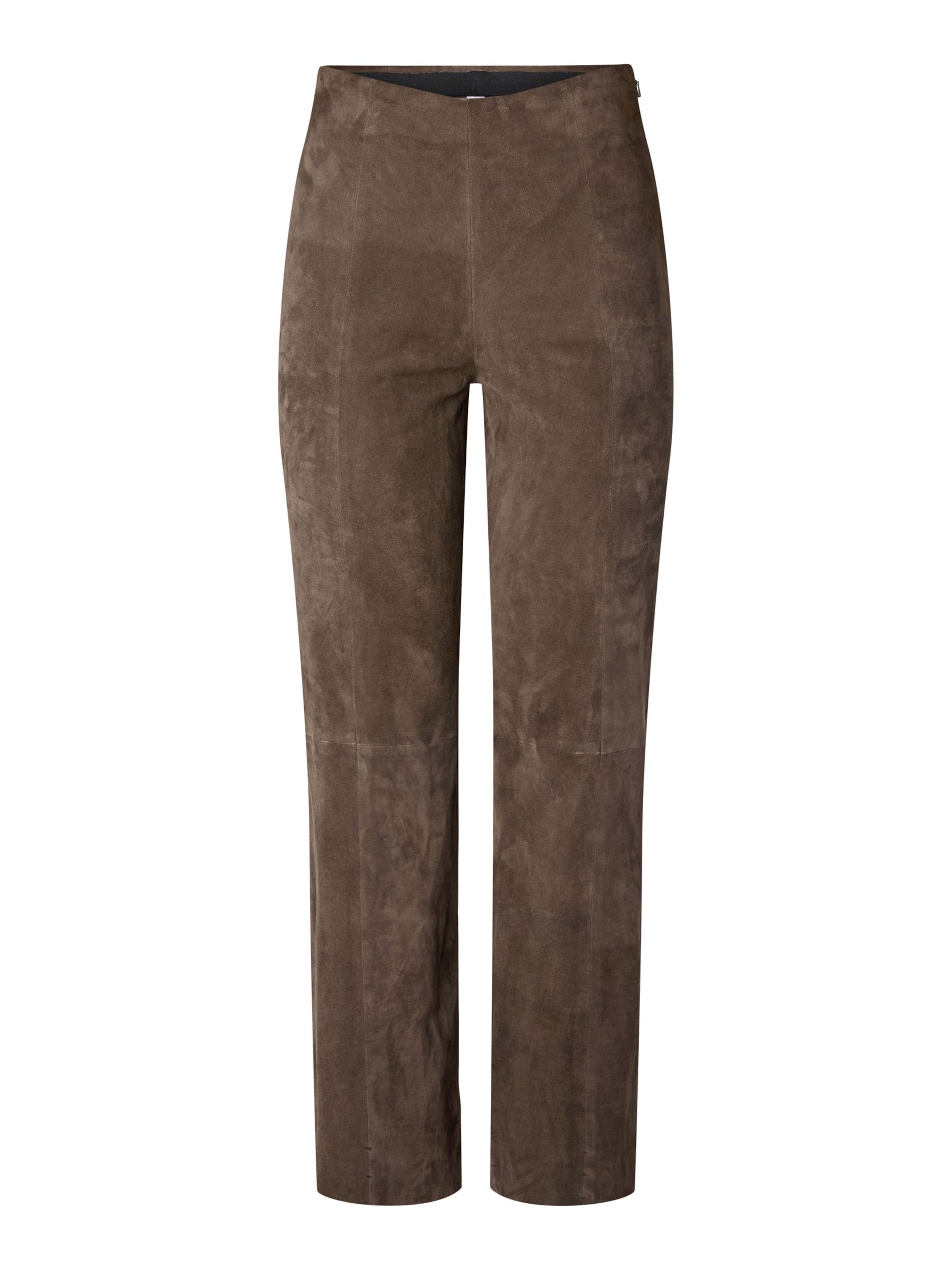 YAS Pantalón 'THEA ' en 38 en marrón, Vista del producto