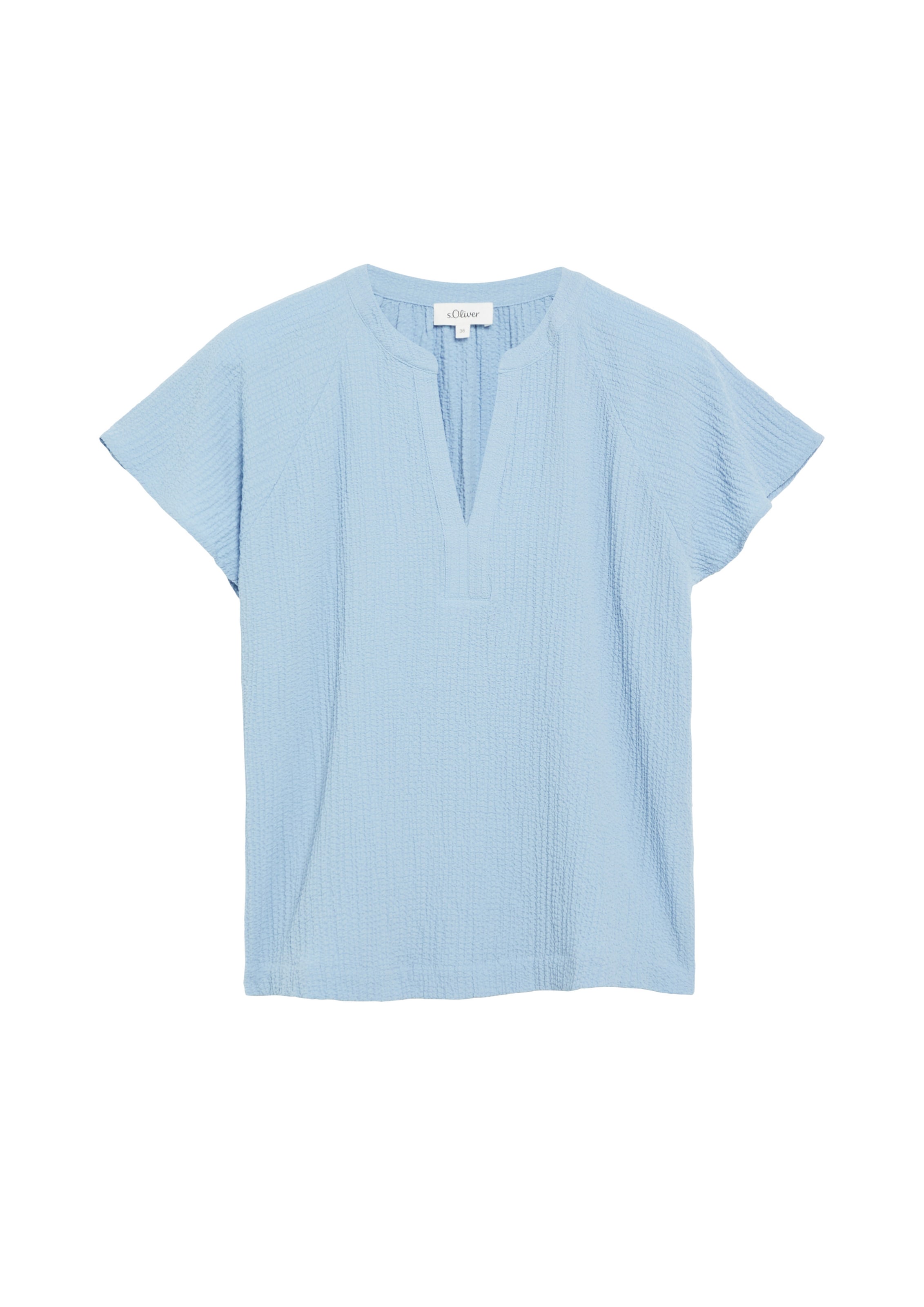 Chemisier s.Oliver en bleu : devant