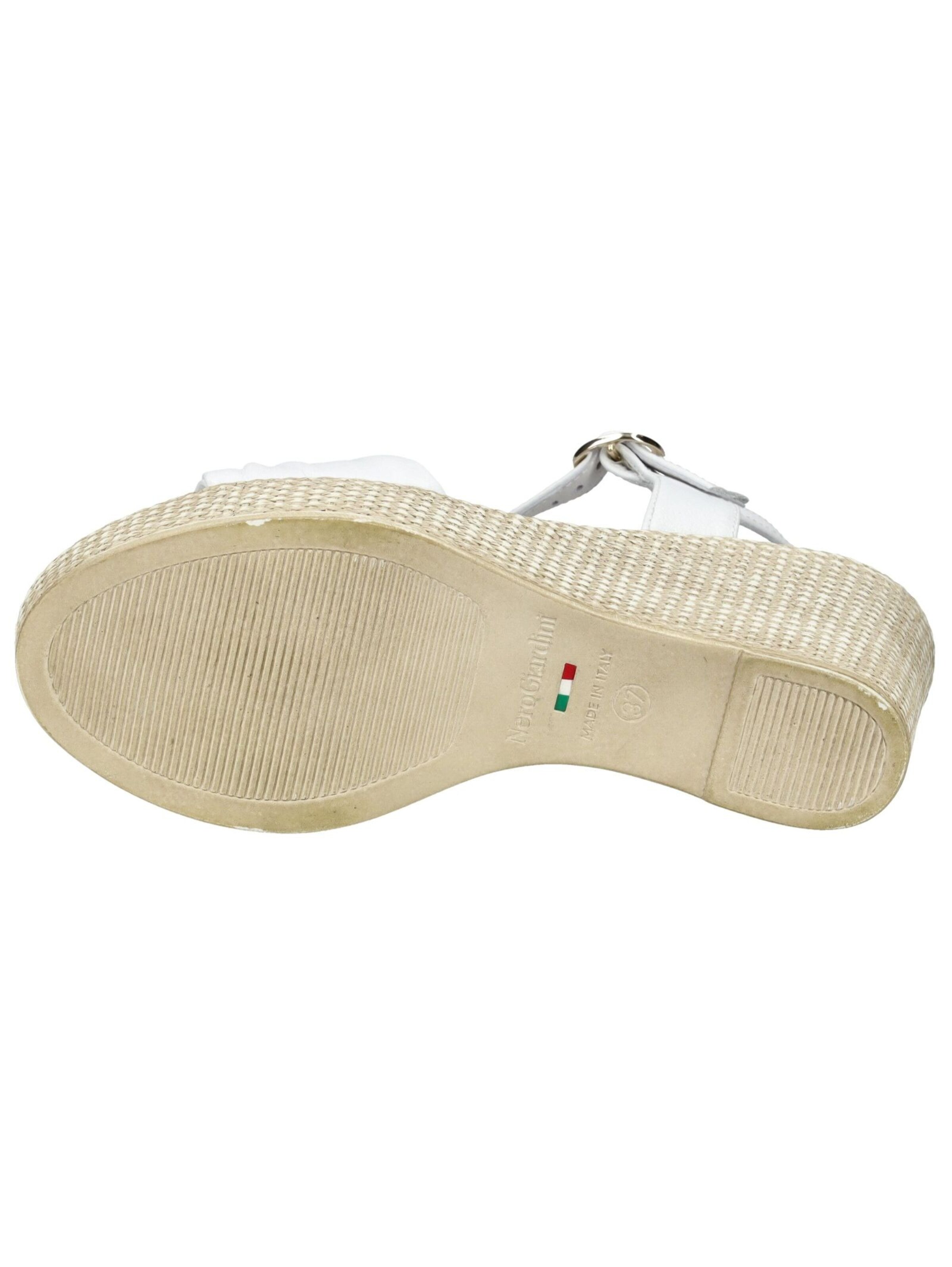 Sandalo di Nero Giardini in bianco