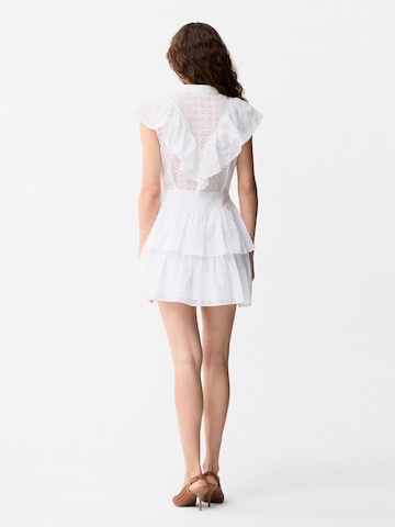 adl Shirt dress in White
