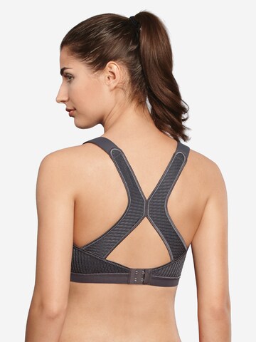 ANITA Minimiser Bra 'dynamiX star Racerback Sport' in Grey