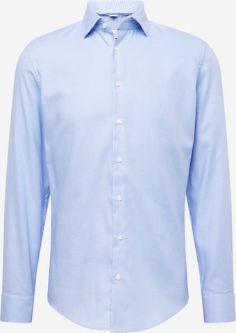 SEIDENSTICKER Slim fit Overhemd 'New Kent' in Blauw: voorkant