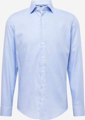 Coupe slim Chemise 'New Kent' SEIDENSTICKER en bleu : devant
