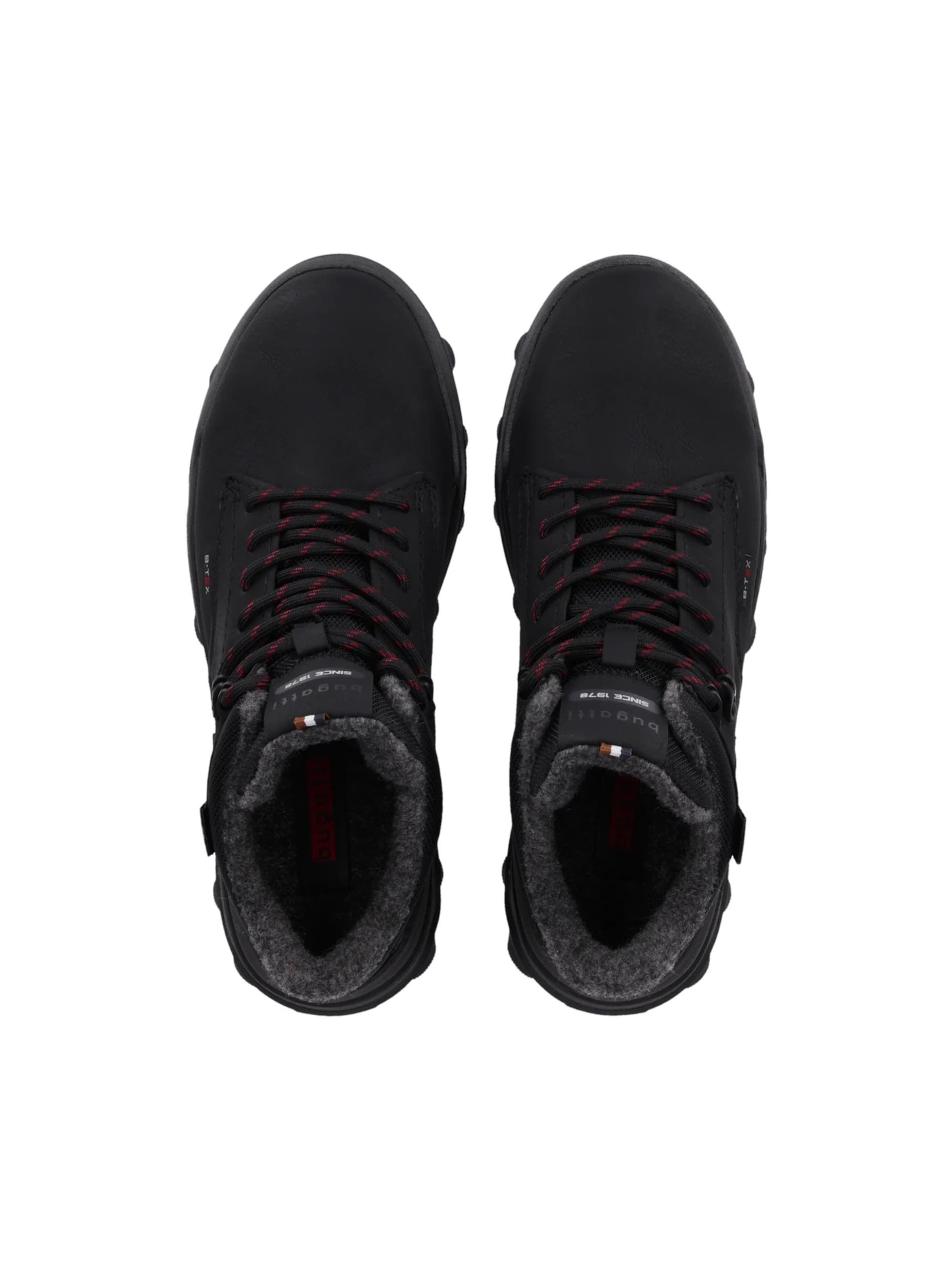 bugatti Lace-up boots in Black