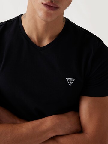 GUESS Unterhemd 'Caleb' in Schwarz