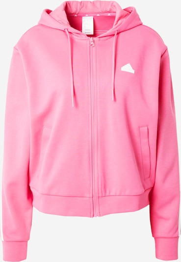 ADIDAS SPORTSWEAR Sports sweat jacket in Pink / White, Item view