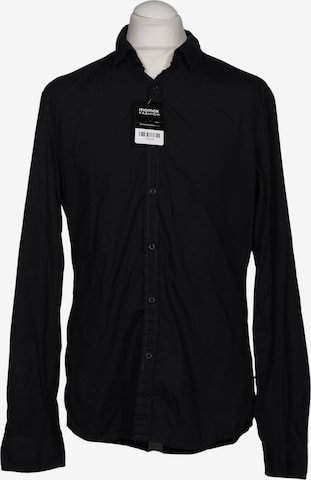 EDC BY ESPRIT Hemd L in Schwarz: Vorderseite