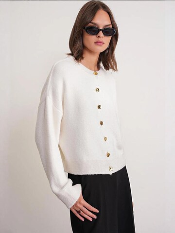 MixRay Knit cardigan in Beige