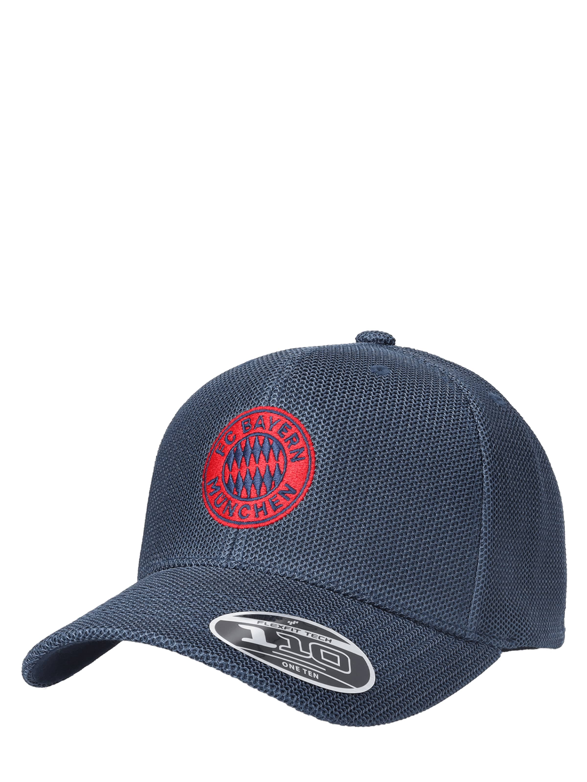 FC BAYERN MÜNCHEN FC Bayern Baseballcap Mesh Logo in Blau: Vorderseite