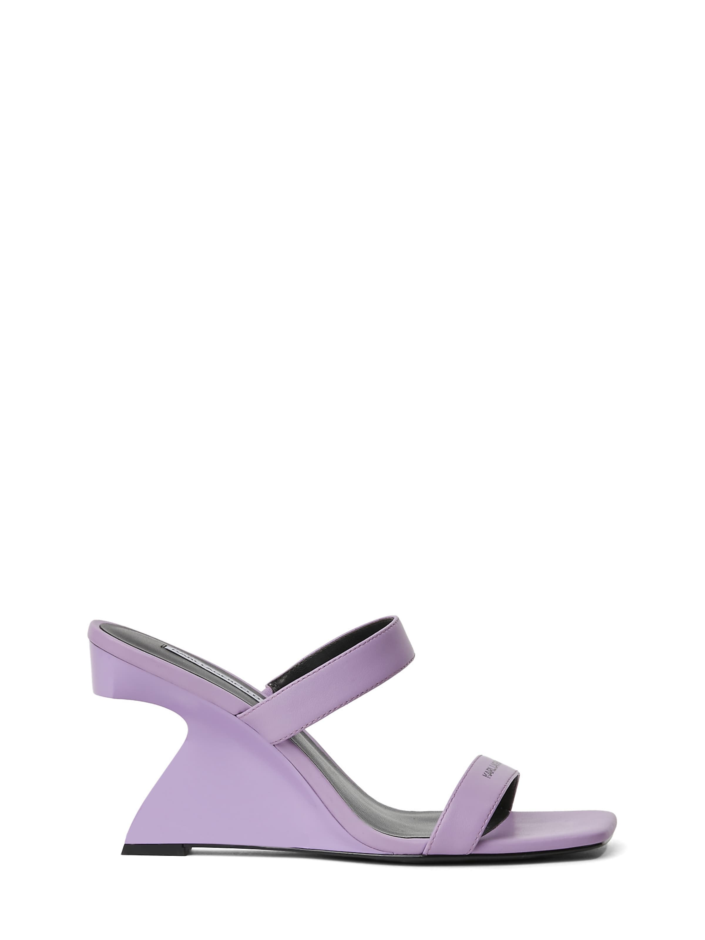 lillā KARL LAGERFELD JEANS Ādas čības 'Waverly Wedges'