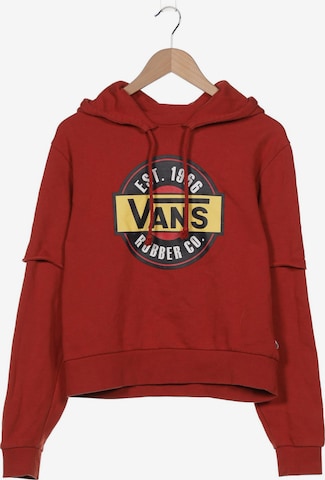 VANS Sweatshirt & Zip-Up Hoodie in M in Orange: front