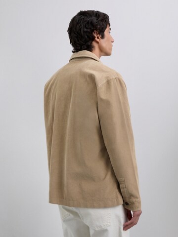 Scalpers Comfort Fit Košeľa - Béžová