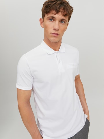 JACK & JONES Bluser & t-shirts 'Marseille' i hvid