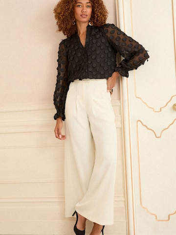 love & roses Bluse in Schwarz