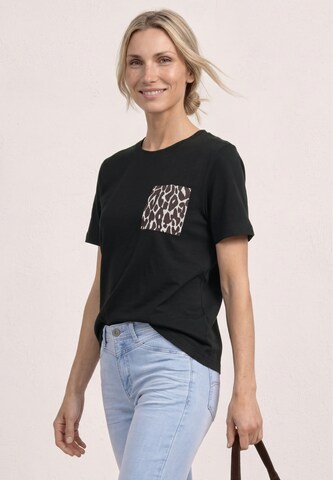 STREET ONE Shirt in Schwarz: Vorderseite