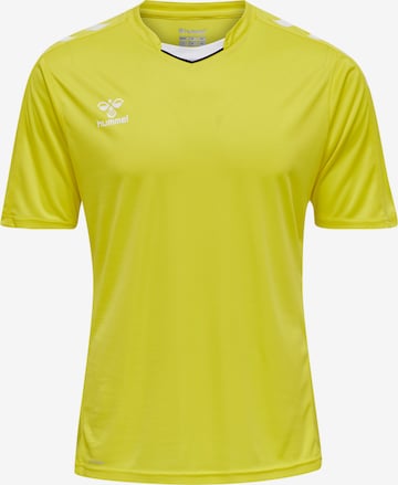 T-Shirt fonctionnel Hummel en jaune : devant