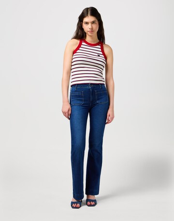 WRANGLER Flared Jeans in Blau