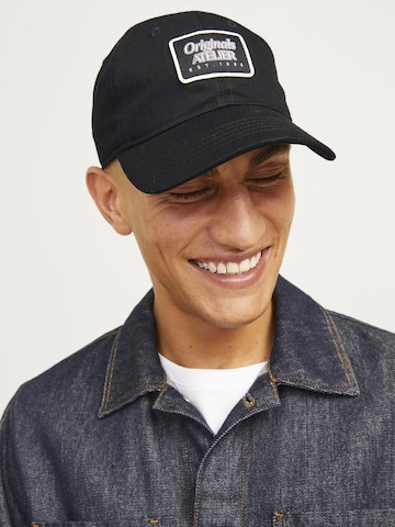 JACK & JONES Hætte i sort: forside