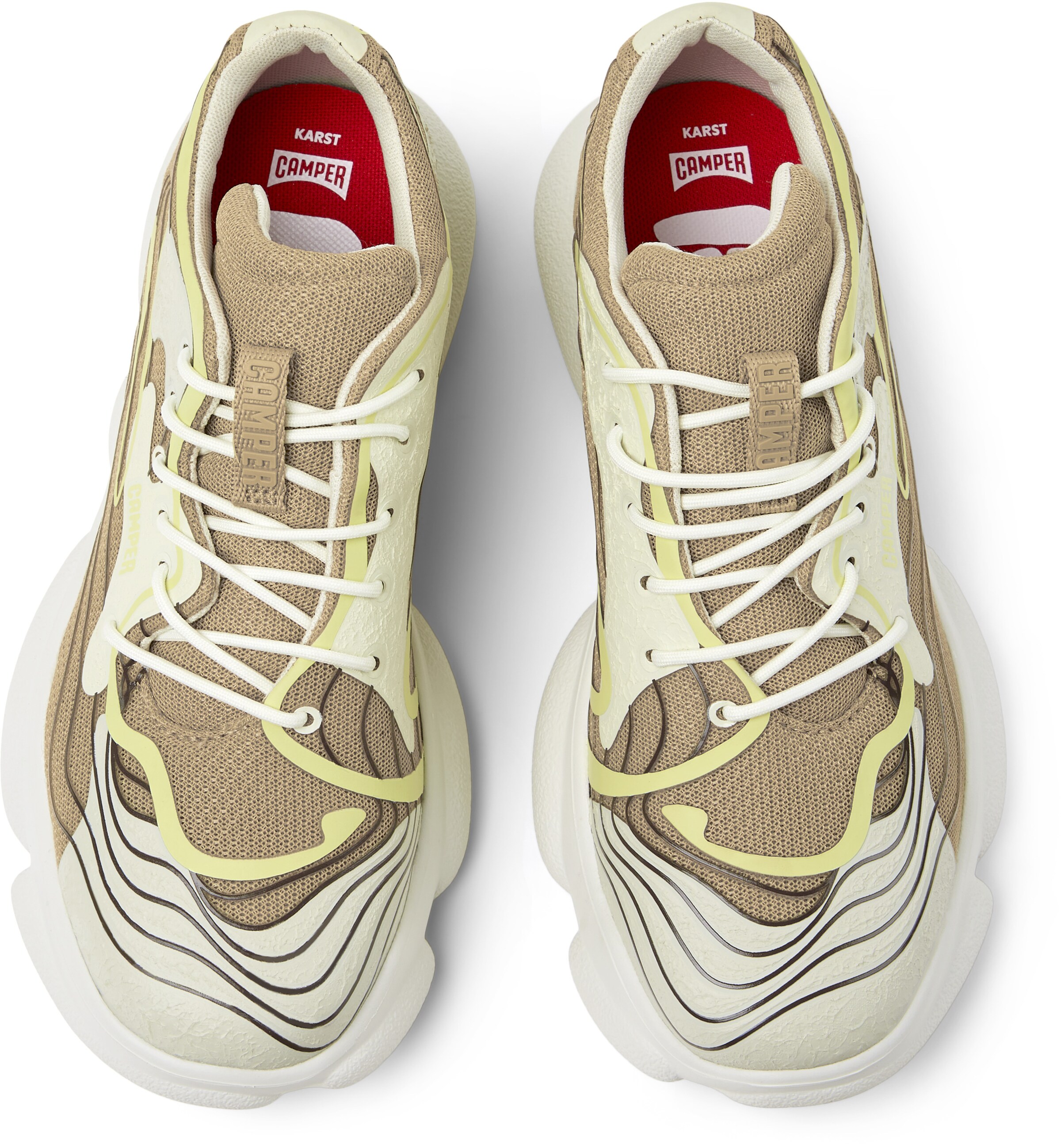 Sneaker bassa 'Karst' di CAMPER in beige