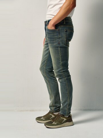 KOROSHI regular Jeans i blå