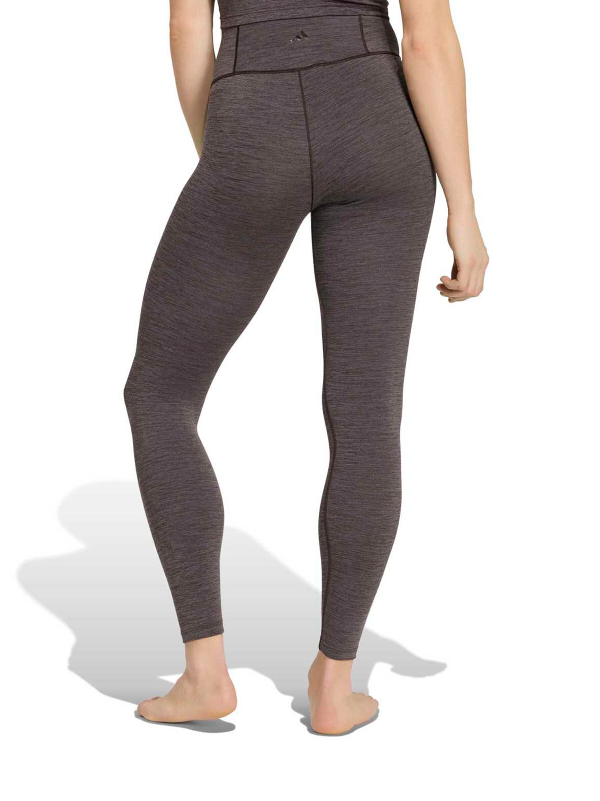 ADIDAS PERFORMANCE Skinny Športne hlače 'All Me 7/8 L' | rjava barva