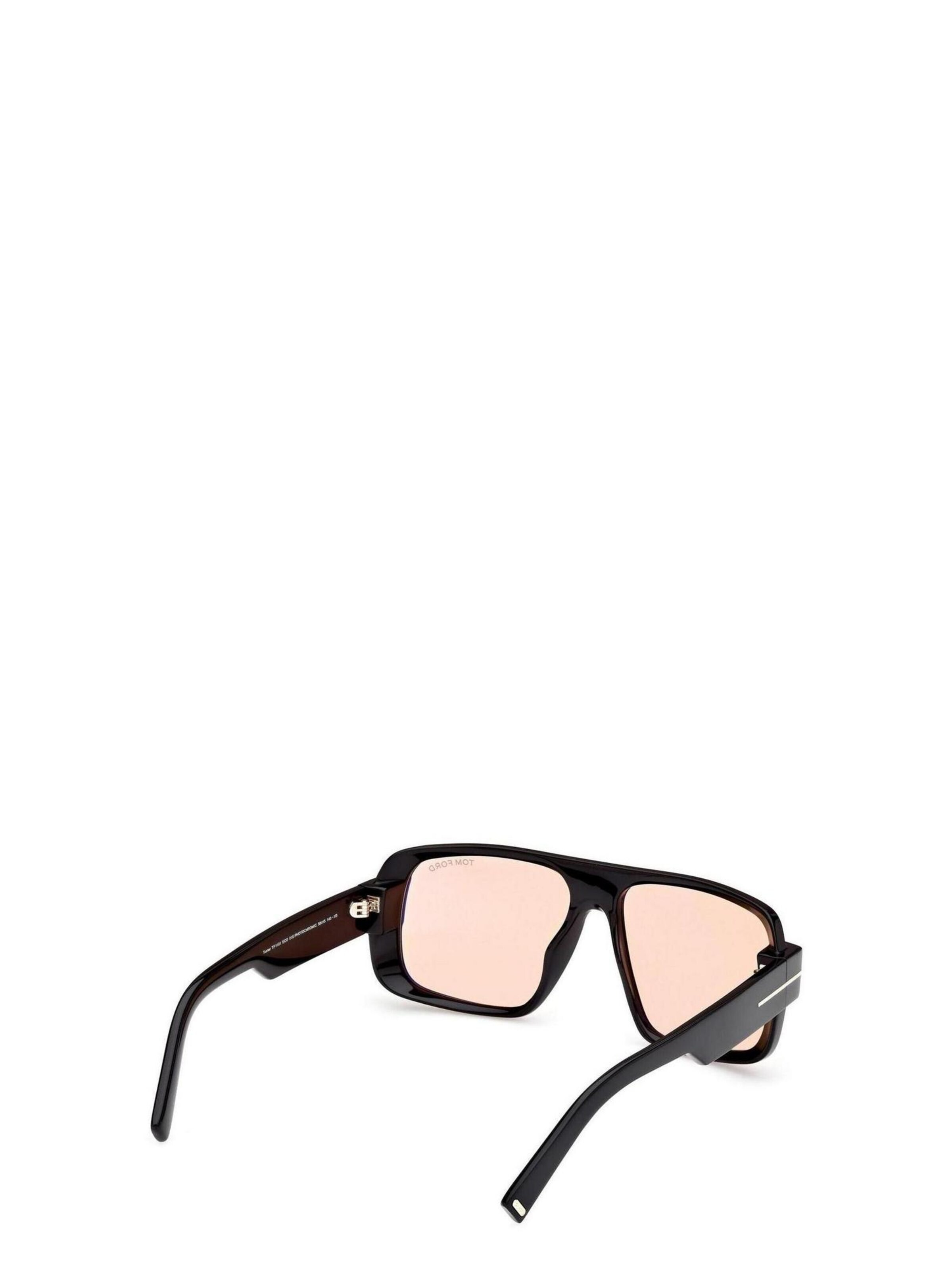 Tom Ford Zonnebril 'Navigator FT1101 01E' in Zwart