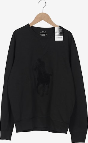 Polo Ralph Lauren Sweatshirt & Zip-Up Hoodie in M in Black: front