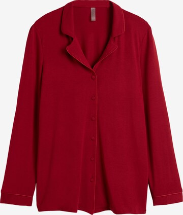 INTIMISSIMI Pajama Shirt in Red: front