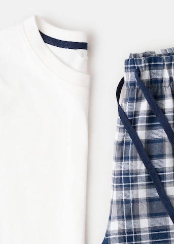 MANGO TEEN Pyjama 'Zermatt' in Blau