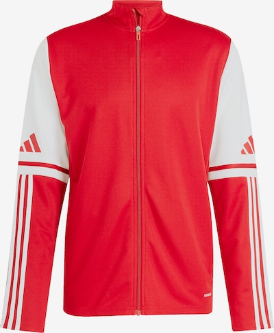 ADIDAS PERFORMANCE Jakna za vježbanje 'Squadra 25' u crvena / bijela, Pregled proizvoda