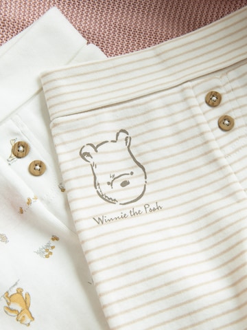 Tapered Pantaloni 'WINNIE THE POOH' de la Cool Club pe alb