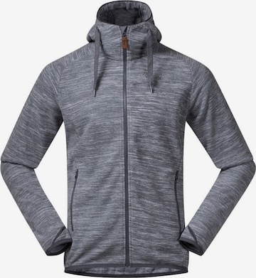 Bergans Fleece Jacket in Grey: front