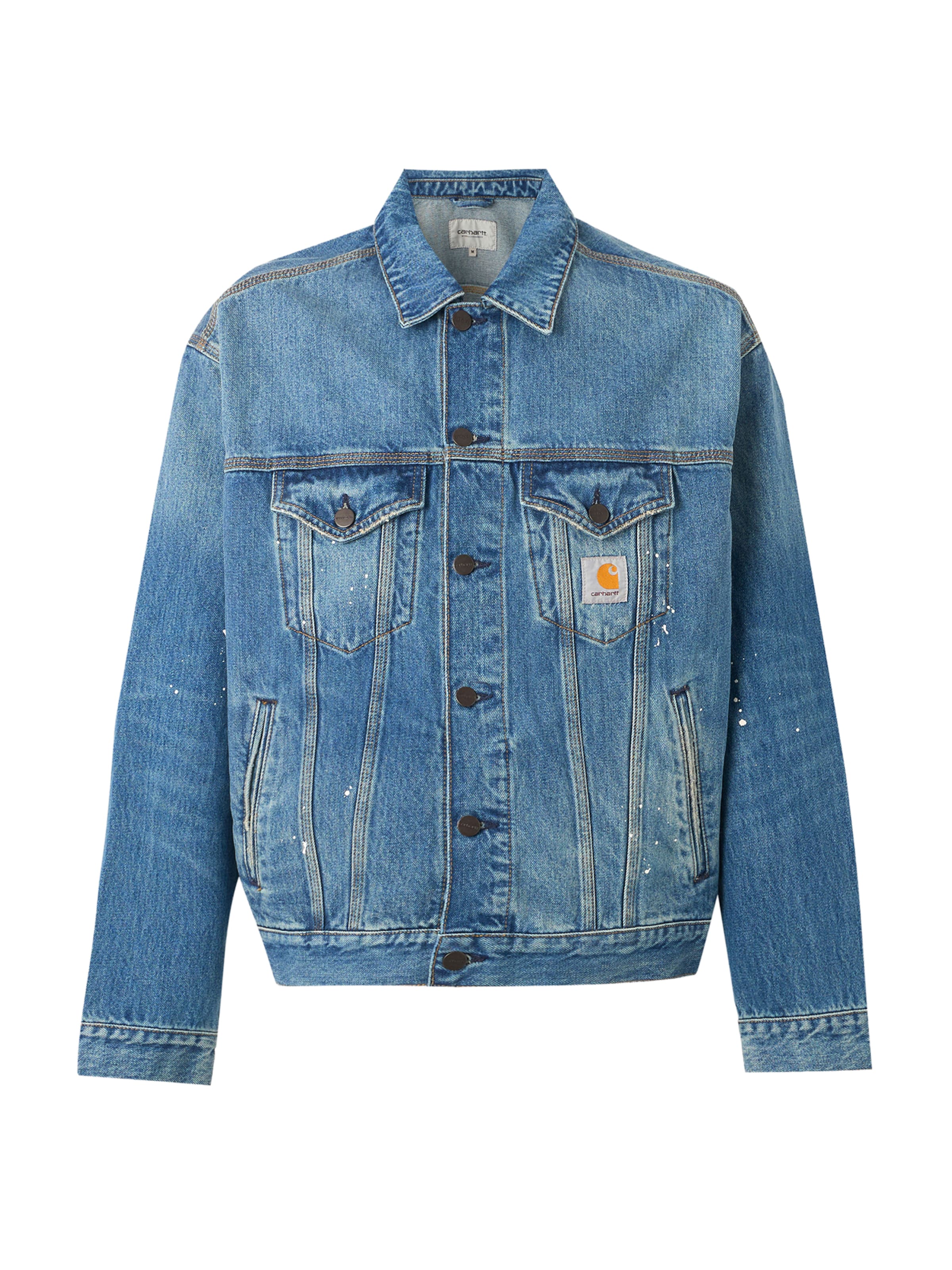 Carhartt WIP Jacke 'Helston' in S in blue denim, Produktansicht