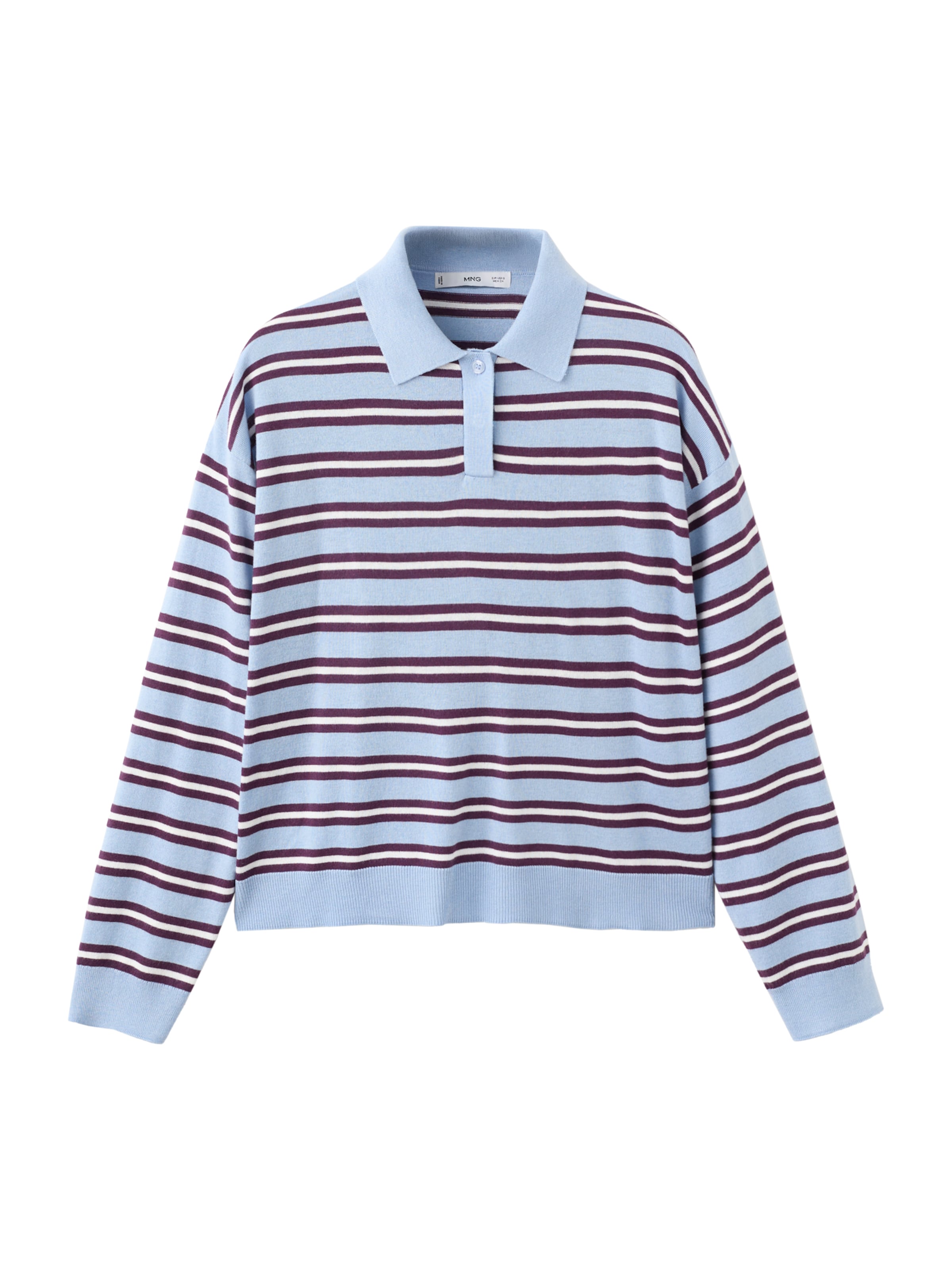 Pull-over 'LUCCAPR' MANGO en bleu : devant
