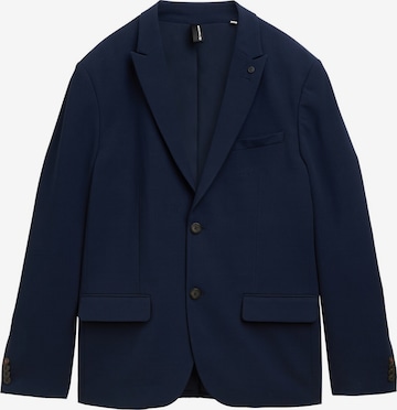 Coupe slim Veste de costume TOM TAILOR en bleu : devant