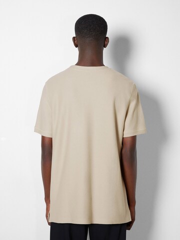 T-Shirt Bershka en beige